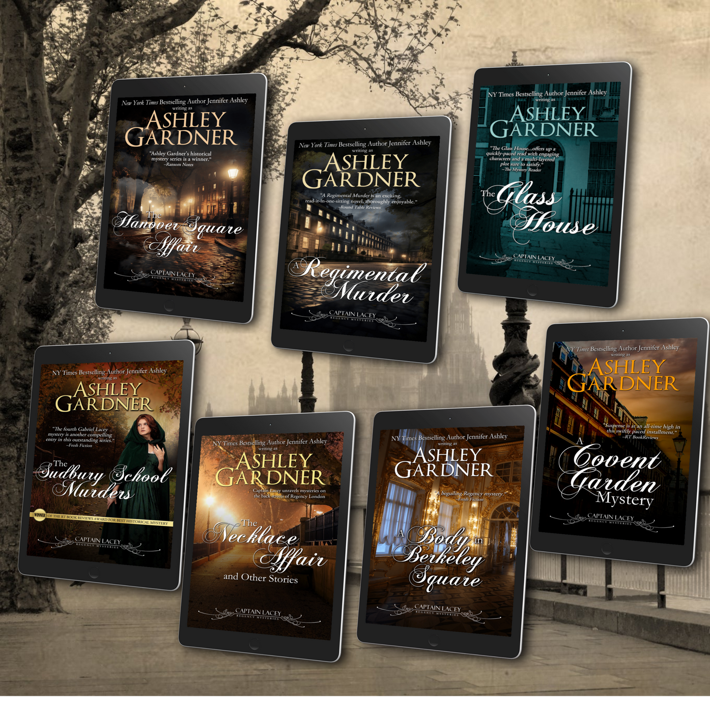 Captain Lacey Regency Mysteries Volume 1 (Seven-Book Bundle)