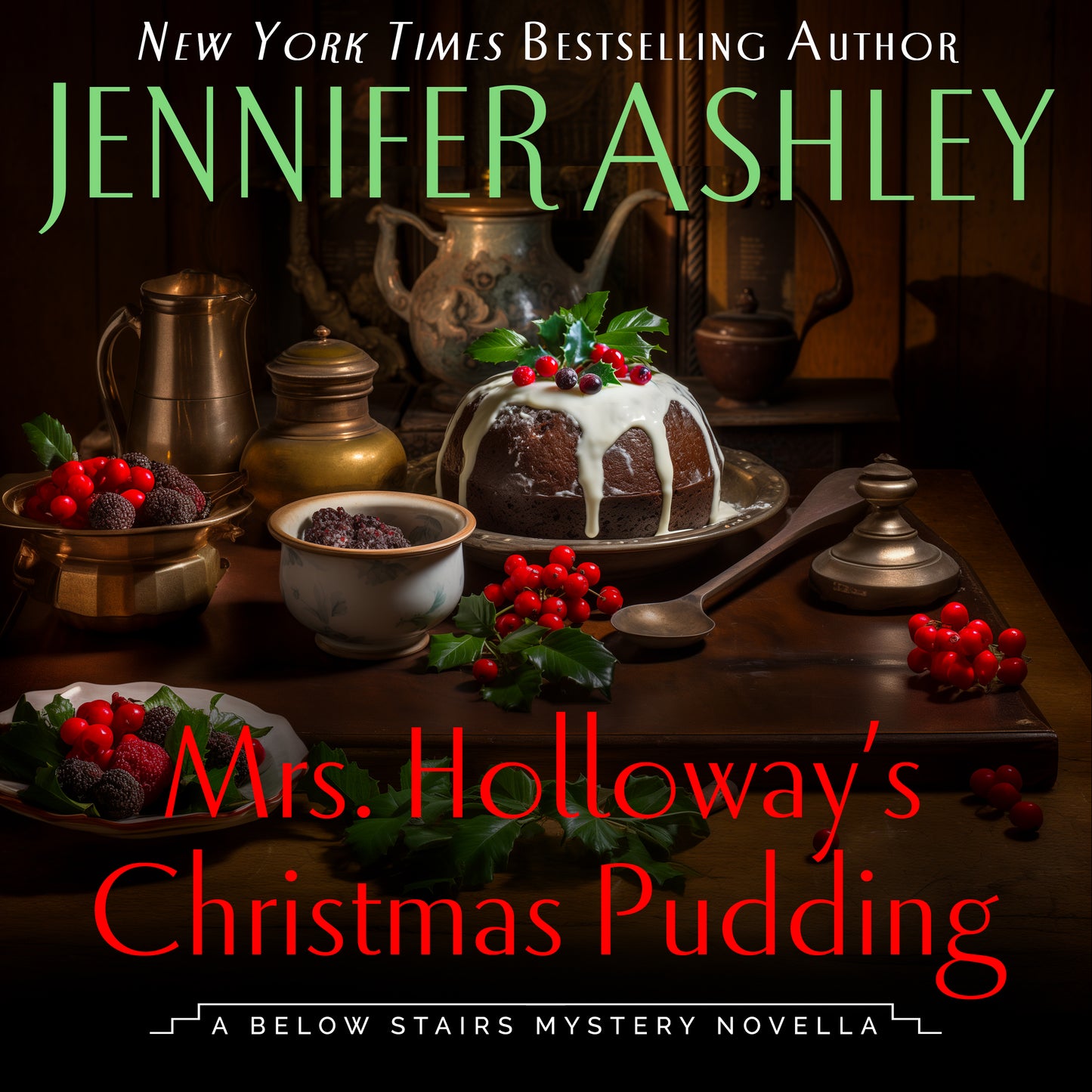 Mrs. Holloway's Christmas Pudding (A Below Stairs Mystery Novella) Audio Book