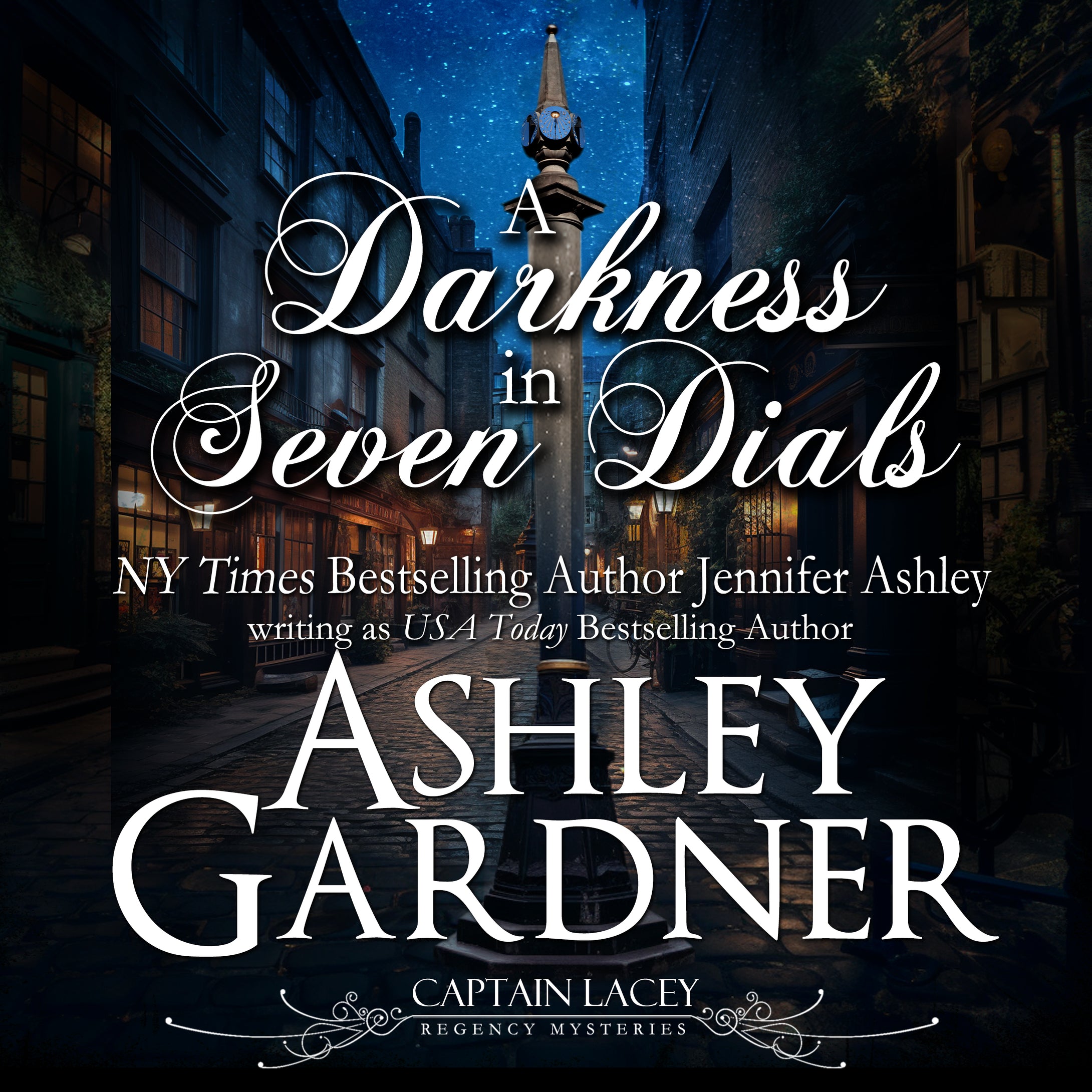 A Darkness in Seven Dials (Captain Lacey Regency Mysteries Book 17) Audio Book