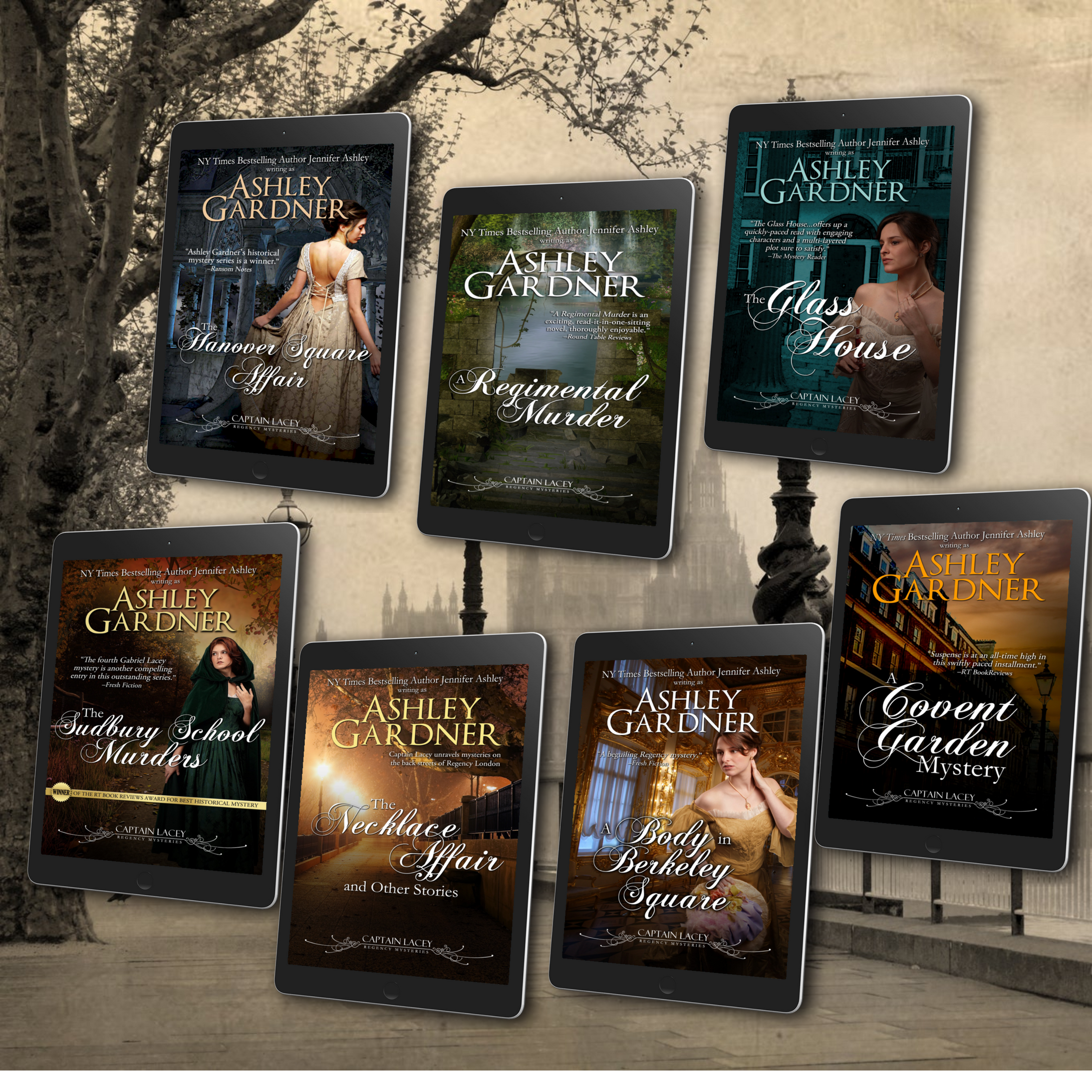 Captain Lacey Regency Mysteries Volume 1 (Seven-Book Bundle)