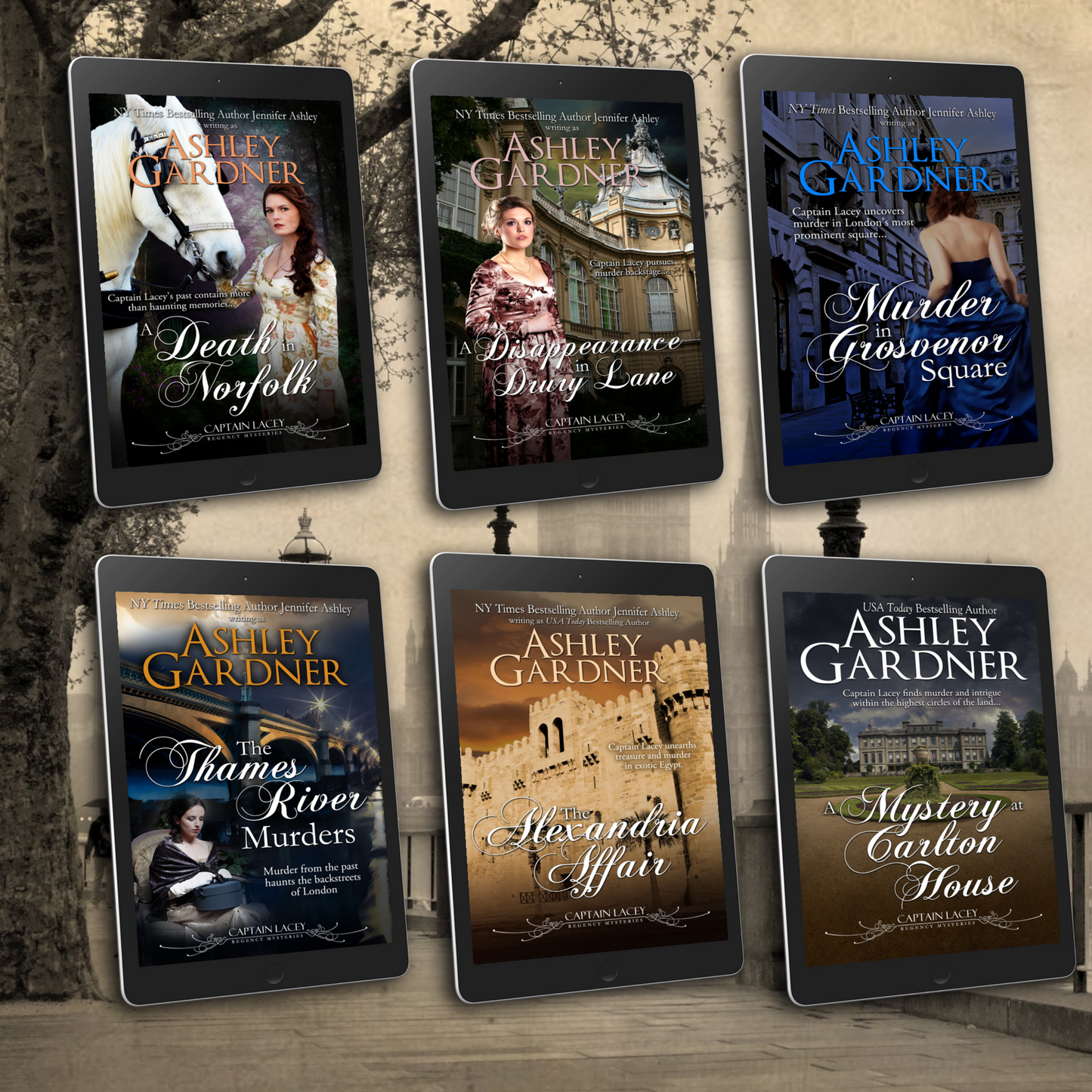 Captain Lacey Regency Mysteries Volume 2 (Six-Book Bundle)