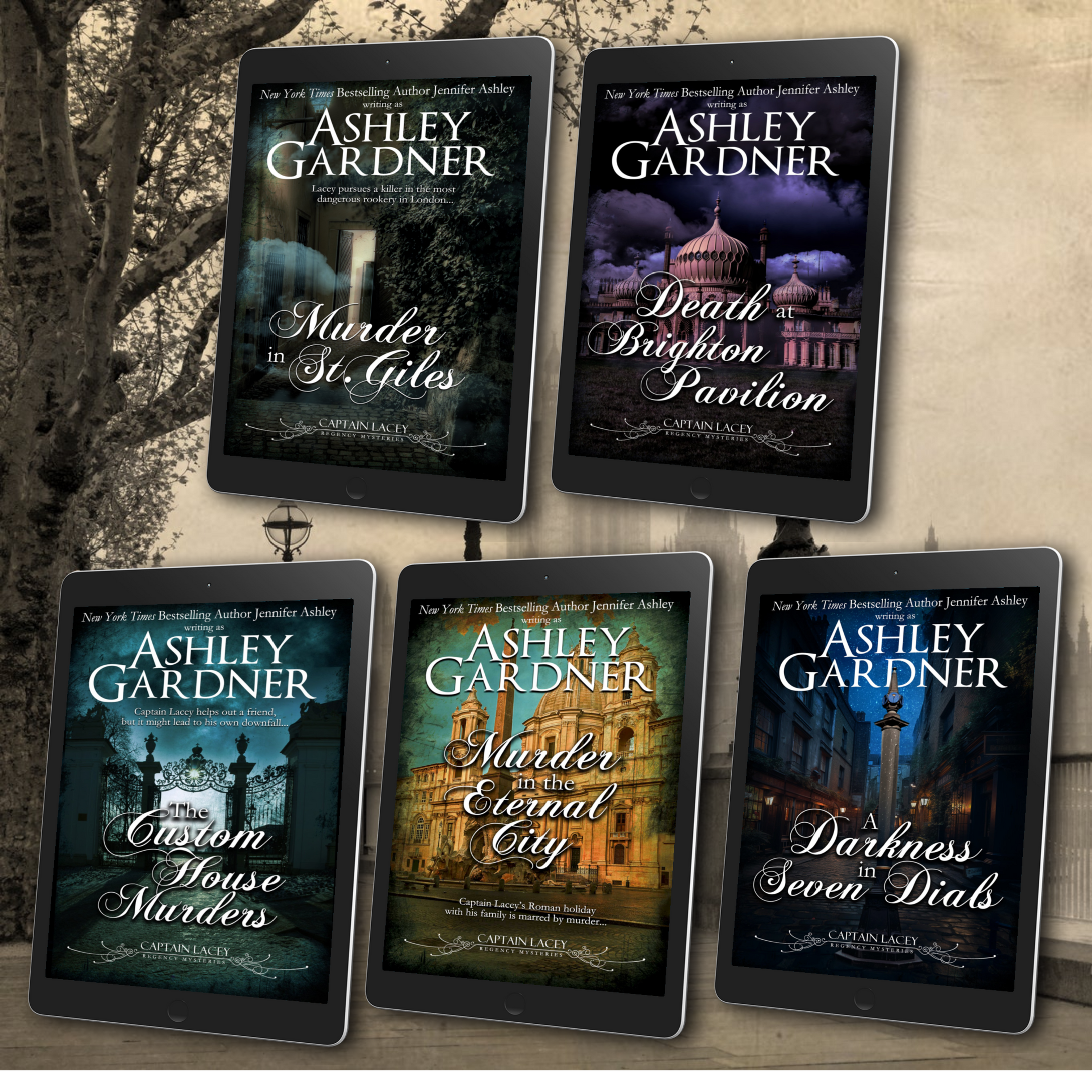Captain Lacey Regency Mysteries Volume 3 (Five-Book Bundle)