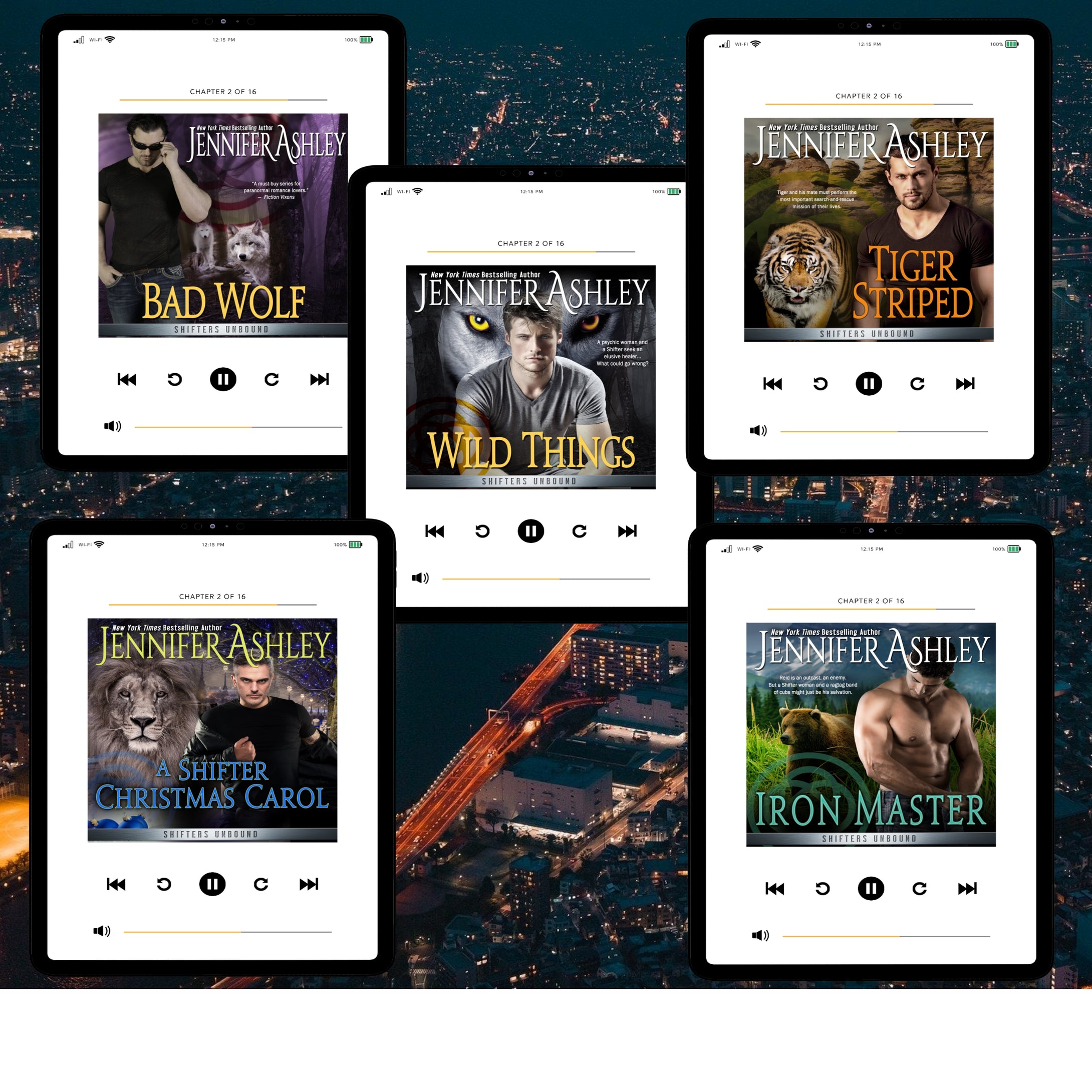 Shifters Unbound Audio Book Bundle 2